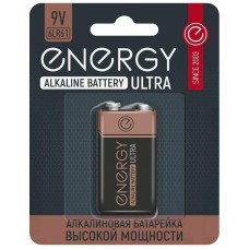 ENERGY Батарейка алкалиновая Ultra 6LR61/1B