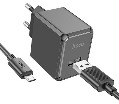 СЗУ HOCO (6942007603584) для micro USB CS11Am Black