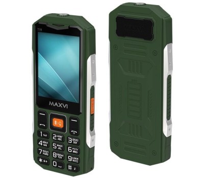 Телефон MAXVI T19 green
