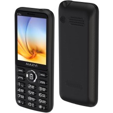 Телефон мобильный MAXVI K15c black