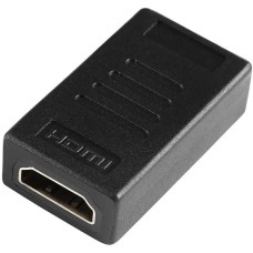 BURO Адаптер аудио-видео HDMI (f) - HDMI (f), GOLD, черный [bhp-adp-hdmi-2.0]