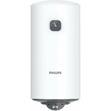 Водонагреватель накопительный электрический PHILIPS Водонагреватель Ultraheat Round AWH1602/51(80DA), накопительный, 2кВт, 80л, белый