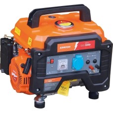 КРАТОН Бензиновый генератор GG-1200, 220/12 В, 1.2кВт [3 08 01 041]