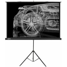 Экраны CACTUS Экран Triscreen CS-PST-124x221, 221х124.5 см, 16:9, напольный черный
