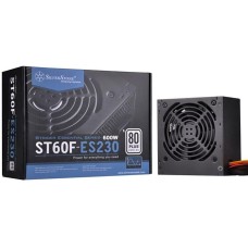 Блок питания SILVERSTONE Блок питания SST-ST60F-ES230 V1.0 PSU-P217-600W-230V ONLY-ATX-120mmFAN-FIXED C-80PLUS-RoHS-GM (223321) {8}