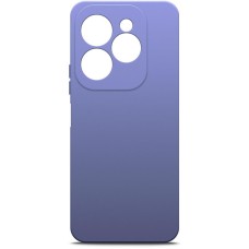BORASCO Чехол (клип-кейс) для Infinix Hot 40i/Smart 8/8 Plus/8 Pro Silicone Case лавандовый (72662)