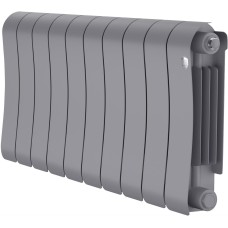 Радиатор ROYAL THERMO Радиатор биметаллический Infinity 300 Silver Satin - 10 секц