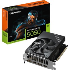 Видеокарта GIGABYTE Видеокарта RTX5050 D6 8GB GDDR6 128bit 2xDP 2xHDMI 1FAN ITX RTL