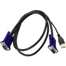 ORIGO Кабель KVM OKVMCU 1.8м черный VGA-USB (m) (OKVMCU/A1A)