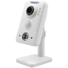 TRASSIR Камера видеонаблюдения IP TR-D7121IR1 v6 2.8-2.8мм цв. корп.:белый