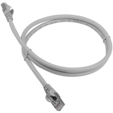 LANMASTER Патч-корд LAN-PC45/S6A-1.5-GY FTP RJ-45 вил.-вилка RJ-45 кат.6A 1.5м серый LSZH
