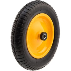 PALISAD Колесо пневматическое, 3.00-8, D 360 мм, внутренний подшипник D 16 мм, длина оси 92 мм 68940
