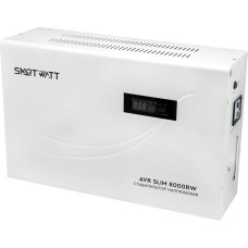 SMARTWATT Стабилизатор напряжения AVR Slim 8000RW 8000ВА белый