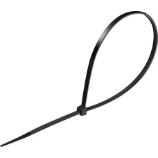 СИБИН ХС-Ч, 3.6 x 250 мм, нейлон РА66, 100 шт, черные, хомуты-стяжки (3788-36-250)