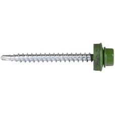 ЗУБР СКД 6002, 50 х 4.8 мм, зелёный лист, 250 шт (1,8 кг.), кровельный саморез, Профессионал (4-300315-48-050-6002)