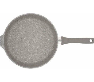 Сковорода KUKMARA смс281а а/пр литая 28см Светлый мрамор