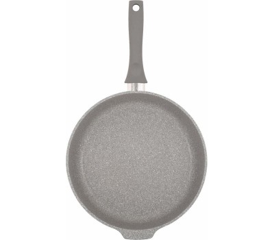 Сковорода KUKMARA смс281а а/пр литая 28см Светлый мрамор