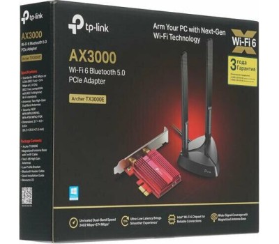 Сетевой адаптер WiFi TP-LINK Archer TX3000E