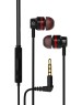 НАУШНИКИ - ГАРНИТУРА MAXVI MHF-04 черно-красный