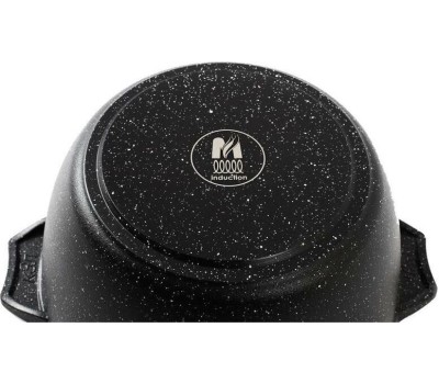 Кастрюля МЕЧТА 42803И Гранит black Induction Pro 2л