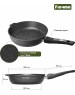 Сковорода МЕЧТА 28802И Гранит black Induction Pro 28см
