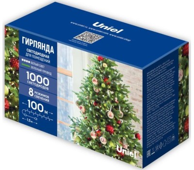 Гирлянда UNIEL (UL-00009934) ULD-S10000-1000/DGA WHITE IP20