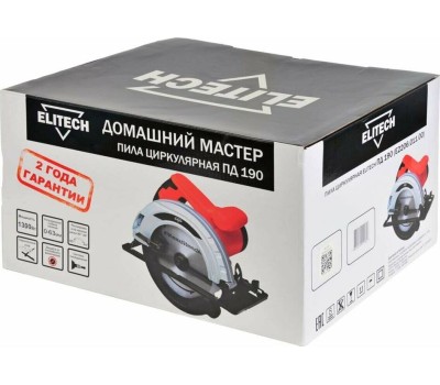 Пила дисковая ELITECH ПД 190 (E2206.011.00) 202422