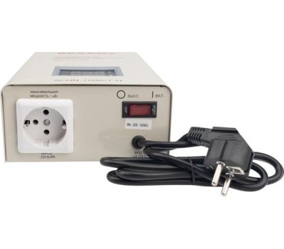 Стабилизатор напряжения однофазный настенный REXANT (11-5015) АСНN-2000/1-Ц белый