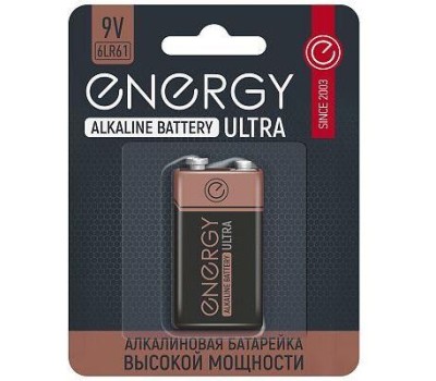 ENERGY Батарейка алкалиновая Ultra 6LR61/1B