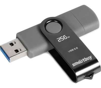 Флэш-напокитель SMARTBUY (SB256GB3DUOTWK) UFD 3.0/3.1 256GB Twist Dual