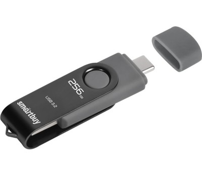 Флэш-напокитель SMARTBUY (SB256GB3DUOTWK) UFD 3.0/3.1 256GB Twist Dual