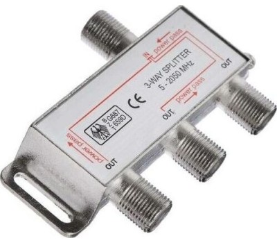 Сплиттер СИГНАЛ (6450) Сплиттер 3-WAY 5-2050МГц, с проходом по питанию
