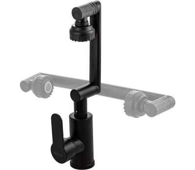 Смеситель для кухни BRIMIX 5903 Смеситель для кухонной мойки и раковины , шаровый, из высокопрочного пластика АБС , поворотный излив и аэратор, цвет ЧЕРНЫЙ.