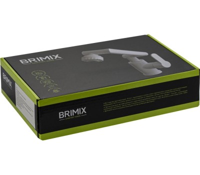 Смеситель для кухни BRIMIX 5903 Смеситель для кухонной мойки и раковины , шаровый, из высокопрочного пластика АБС , поворотный излив и аэратор, цвет ЧЕРНЫЙ.