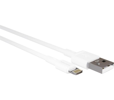 Кабель MORE CHOICE (4610196408151) K19i USB 2.0A для Lightning 8-pin - 2м White