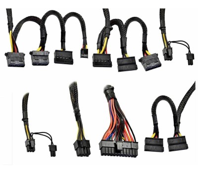 Блок питания EXEGATE EX292336RUS Блок питания 750W 750PPX (ATX, APFC, КПД 80% (80 PLUS), 14cm fan, 20+4pin, 2x(4+4)pin, 6xPCI-E, 10xSATA, 4xIDE, Cable Management,