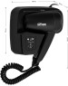 Аксессуары для ванной комнаты и туалета GFMARK 6813 Фен для волос в ванную комнату с боковым креплением, с розеткой, 1200W, черного цвета
