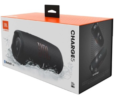Колонка портативная JBL CHARGE 5 BLACK черный (JBLCHARGE5BLK)