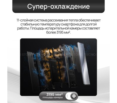 Смартфон TECNO Camon 40 CM5 8/256Gb Galaxy Black