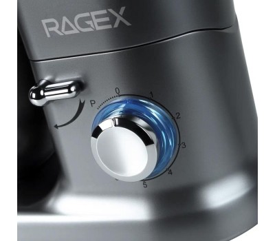 Кухонный комбайн 9 в 1 RAGEX R101, 4.5л, 1500Вт, цвет: 200 (серый), КИТАЙ