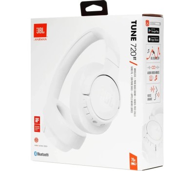 Наушники накладные беспроводные JBL WRL BT T 720 BT WHT