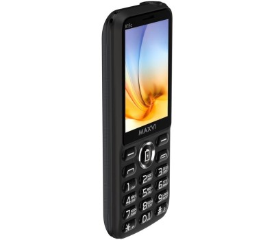 Телефон мобильный MAXVI K15c black