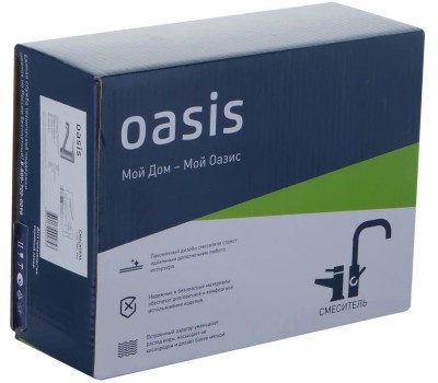 Смеситель OASIS L3017MG_Mat для раковины