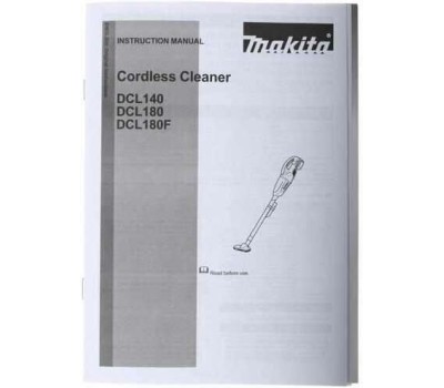 Строительный пылесос MAKITA Строительный пылесос DCL180Z, аккумуляторный, без АКБ, без ЗУ, синий