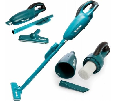 Строительный пылесос MAKITA Строительный пылесос DCL180Z, аккумуляторный, без АКБ, без ЗУ, синий