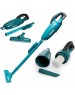 Строительный пылесос MAKITA Строительный пылесос DCL180Z, аккумуляторный, без АКБ, без ЗУ, синий