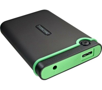 Внешний диск TRANSCEND 2ТБ Внешний диск HDD StoreJet 25M3 TS2TSJ25M3G, USB 3.0, зеленый
