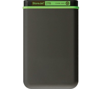 Внешний диск TRANSCEND 2ТБ Внешний диск HDD StoreJet 25M3 TS2TSJ25M3G, USB 3.0, зеленый
