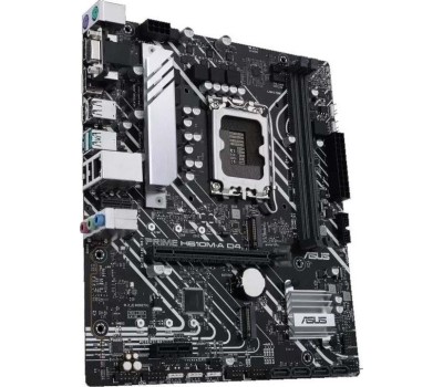 ASUS Материнская плата PRIME H610M-A D4-CSM, Socket LGA 1700, Intel H610, mATX, Ret