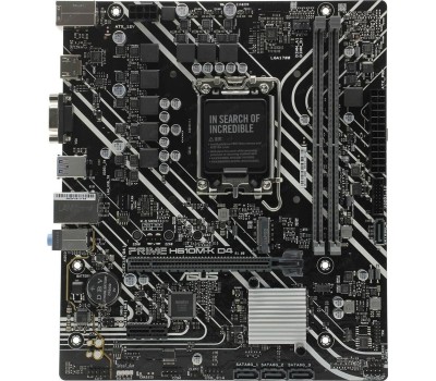 ASUS Материнская плата PRIME H610M-A D4-CSM, Socket LGA 1700, Intel H610, mATX, Ret